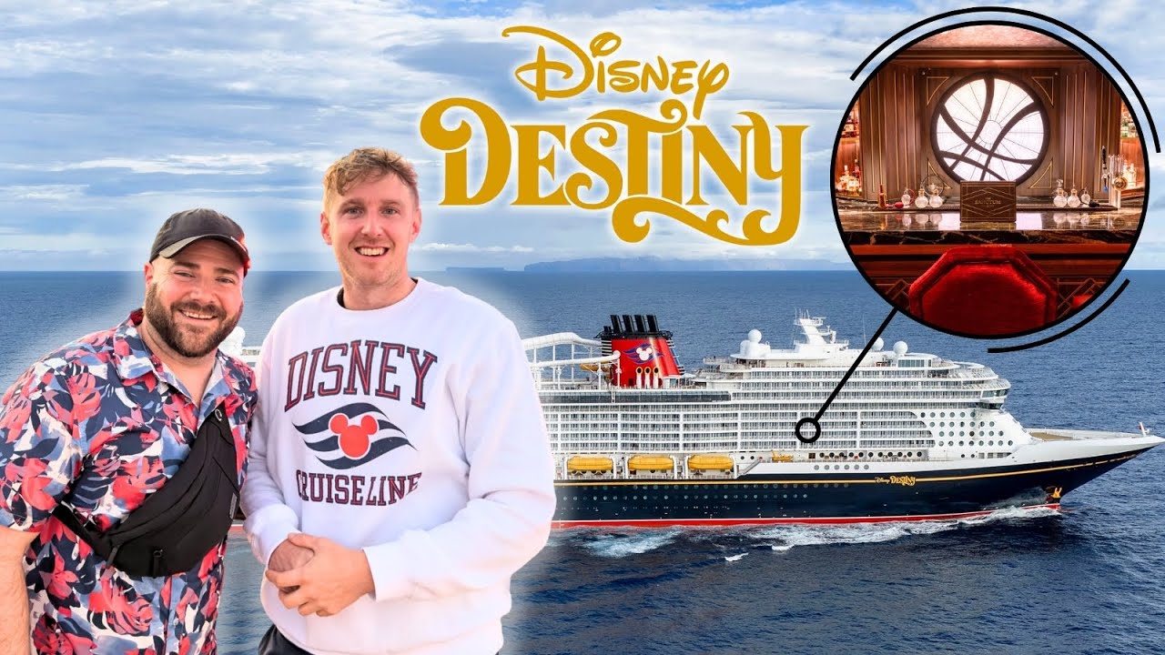 Поход по барам и лаунжам Disney Destiny | Обзор напитков Disney Cruise Line
