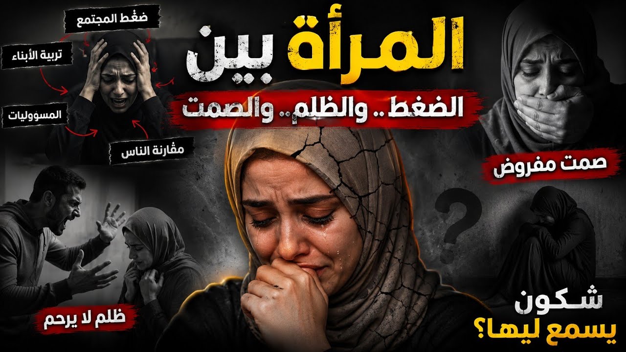 المرأة بين الضغط ،والظلم ،والصمت،شكون يسمع ليها؟