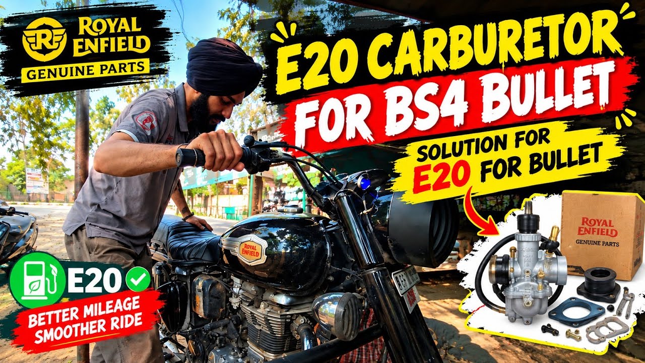 BS4 Bullet E20 Petrol Problem - FINALLY SOLVED! (E20 Carburetor)