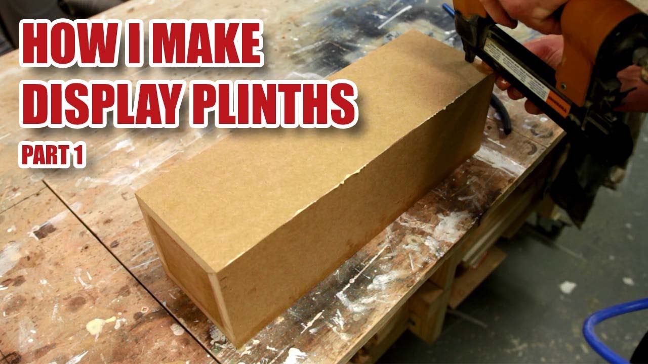 I'm Making White MDF Display Plinths (Full Walkthrough - Part 1 of 3)