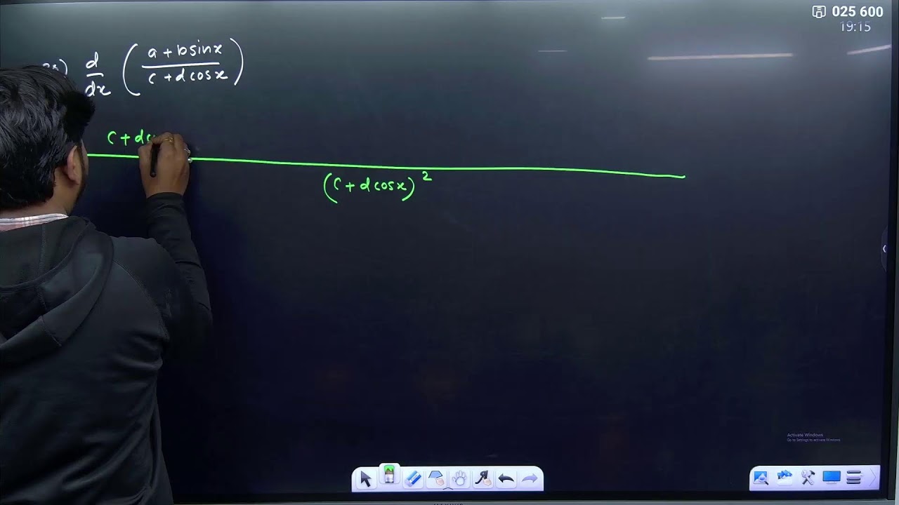 CH 12 LIMIT AND DERIVATIVES MISCELLANEOUS EXCERCISE Q1 TO Q20 SAUMIL SIR 