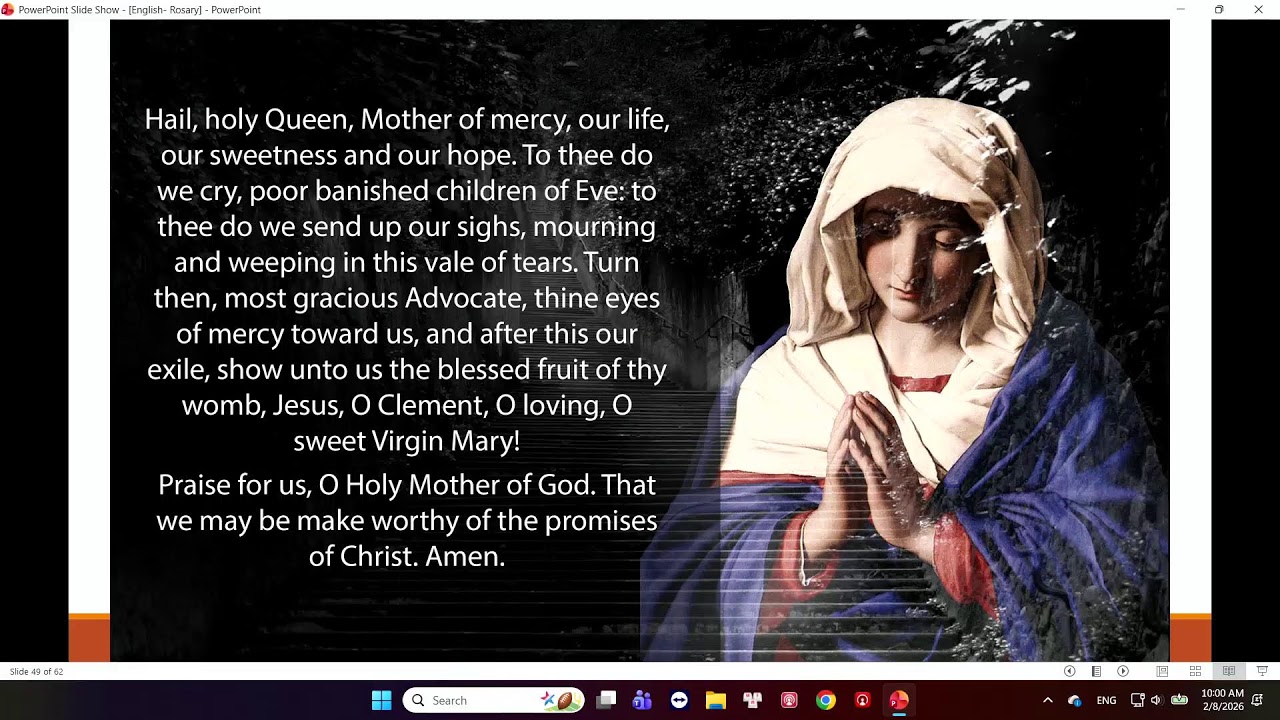 Mass at 9 am, Fifth Sunday in Ordinary Time, Year A. Lễ Chúa nhật 5 mùa Thường niên, năm A.