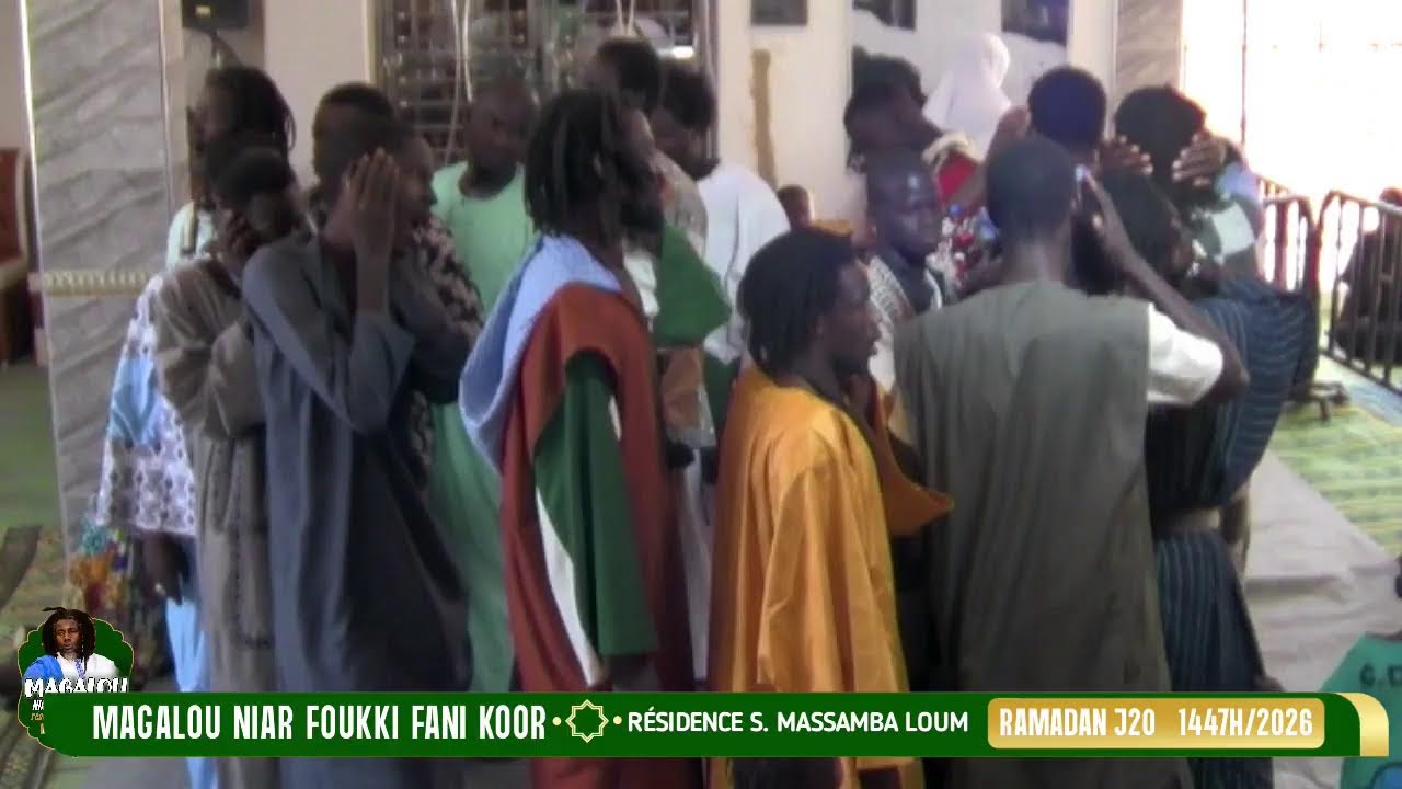 DIRCT. 20em JOUR DU RAMADANE KEUR SERIGNE MASSAMBA LOUM | RAMADAN J17