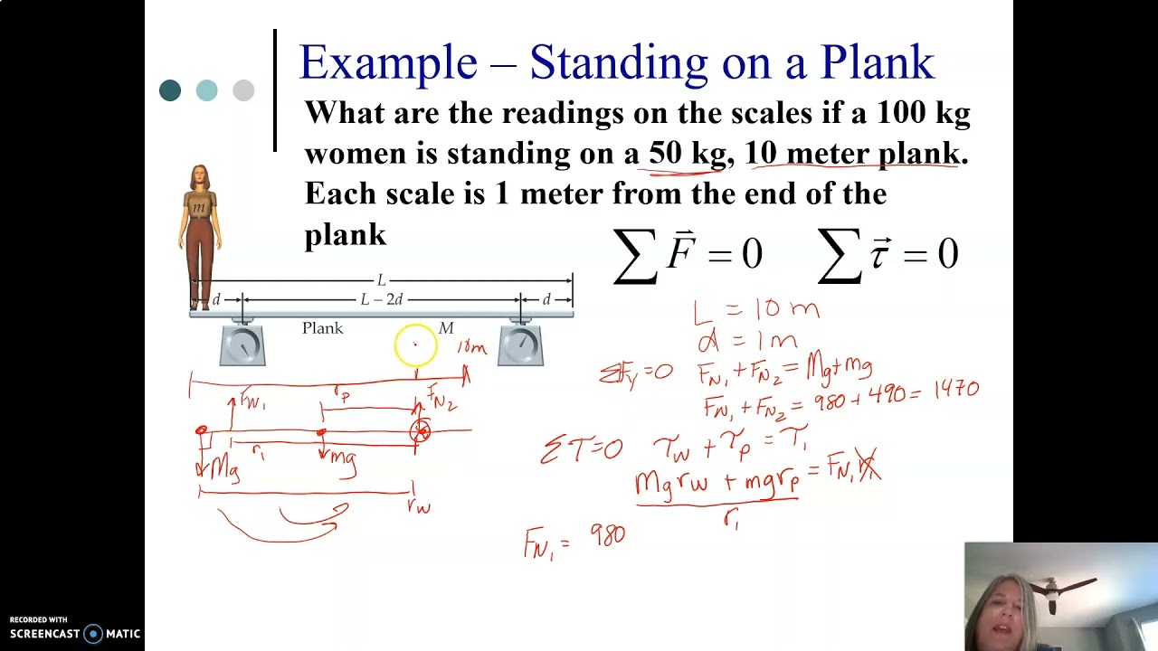 Unit 5 Static Equilibrium Video
