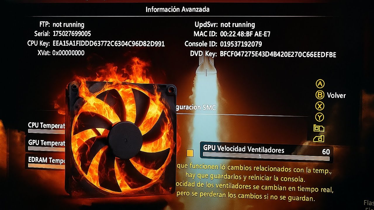 Configura ventilador de Xbox 360 Aurora rgh  #xbox #gamer  #comunidadgamer #tutorial #Aurorargh #fyp