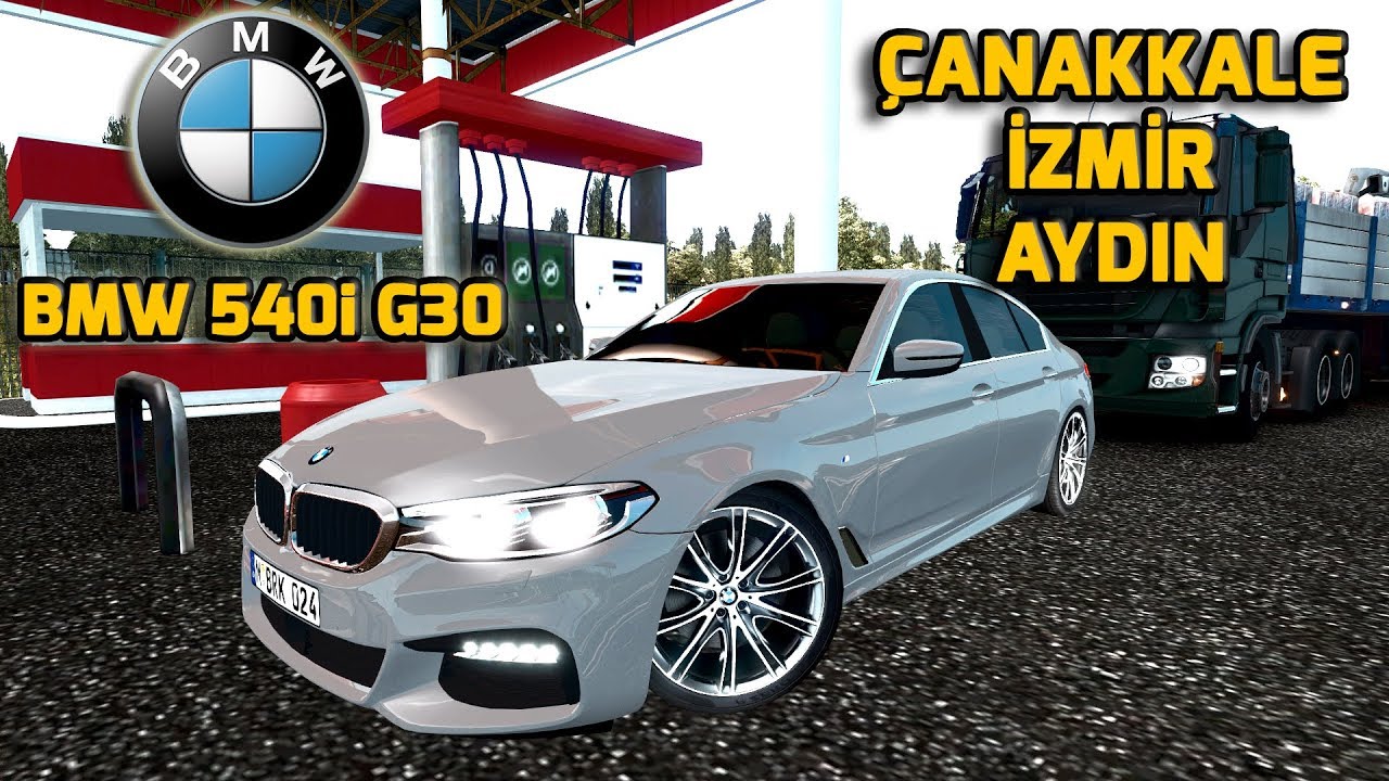 YENİ TEST ARACI - BMW 540i // ÇANAKKALE - İZMİR - AYDIN 🔴TÜRKİYE HARİTASI🔴