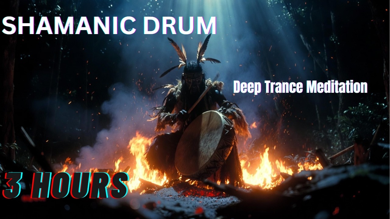 3 Hour Shamanic Drum Journey | Deep Trance Meditation Music for Healing & Stress Relief