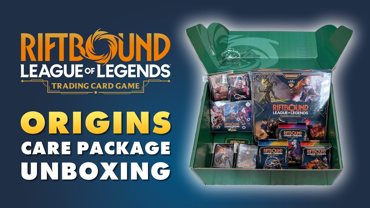 I opened the Riftbound Origins Care Package | Riftbound: League of Legends TCG | Riftbound Origins