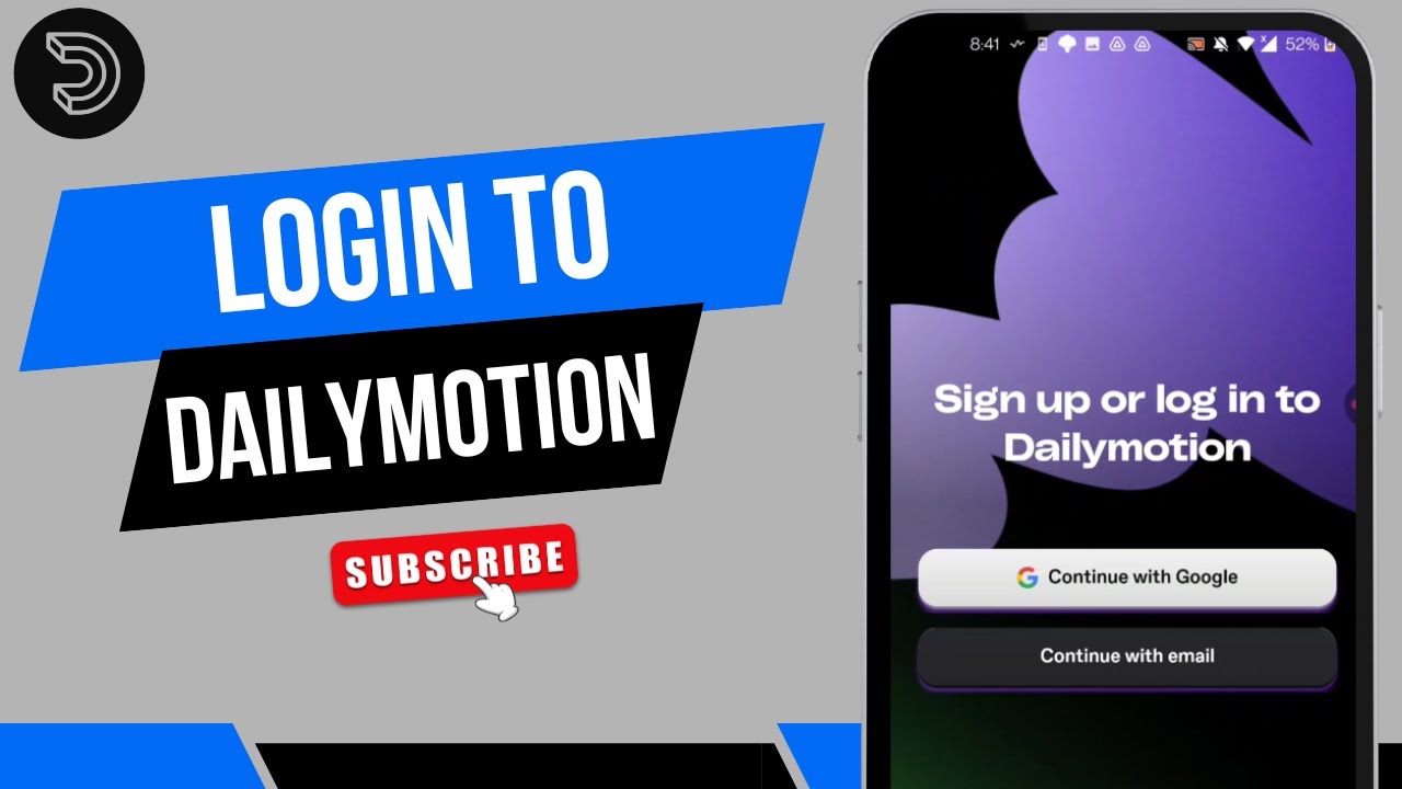 How To login To Dailymotion Account