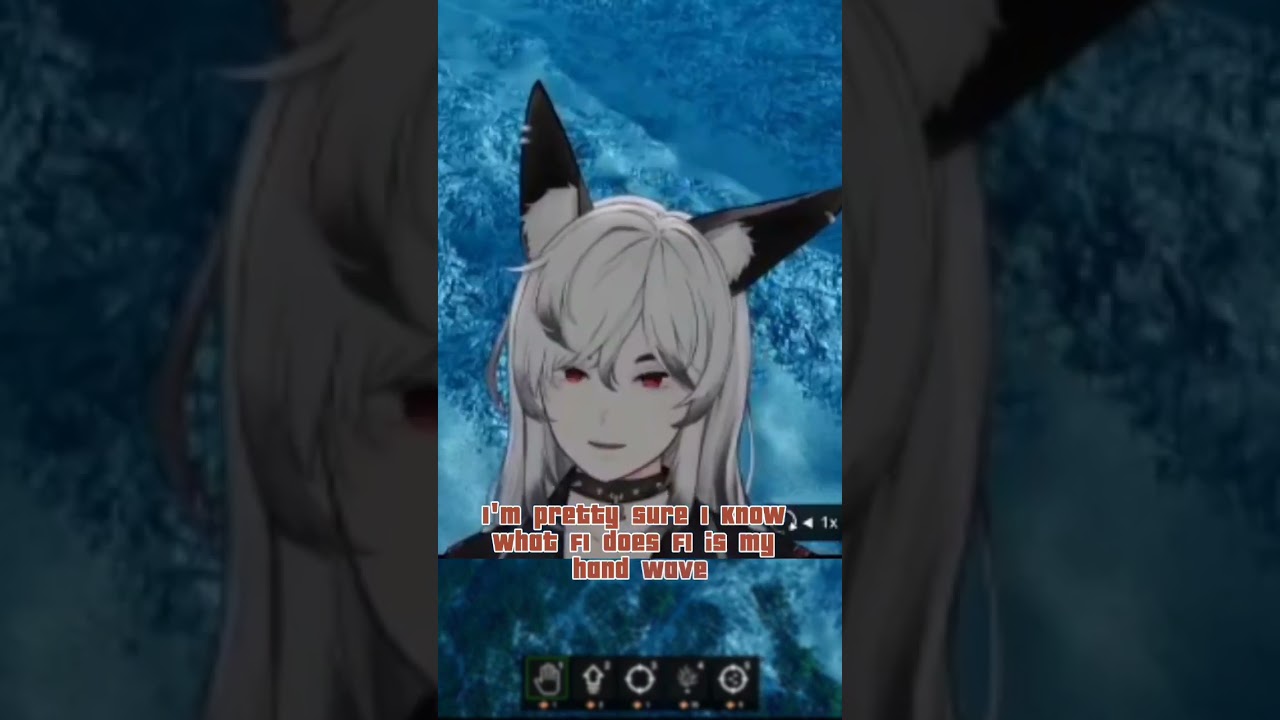 When Your F Keys Are Also Your Model Expressions (Vtuber Things) #vtuber #vtuberen
