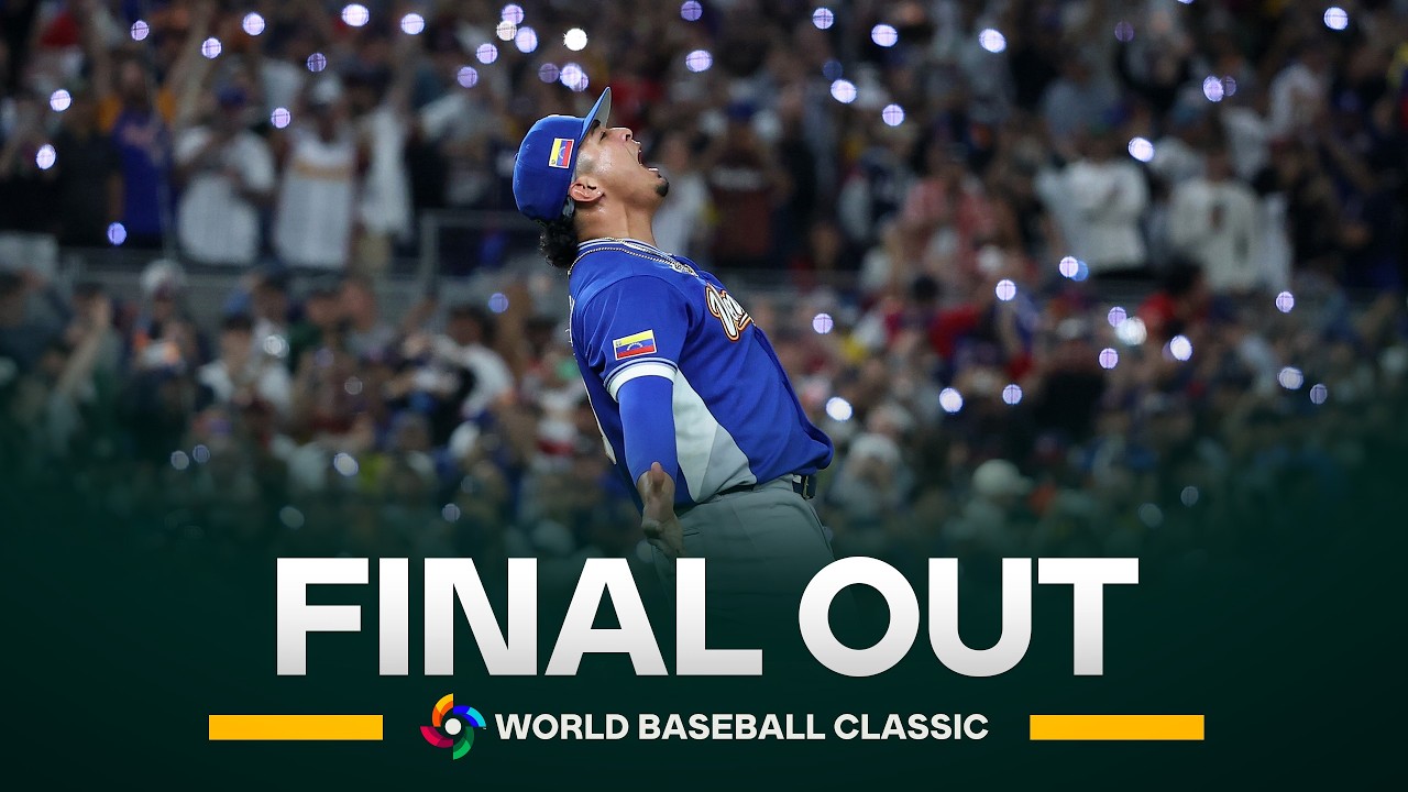 FINAL OUT: Team Venezuela wins the 2026 World Baseball Classic! 🇻🇪