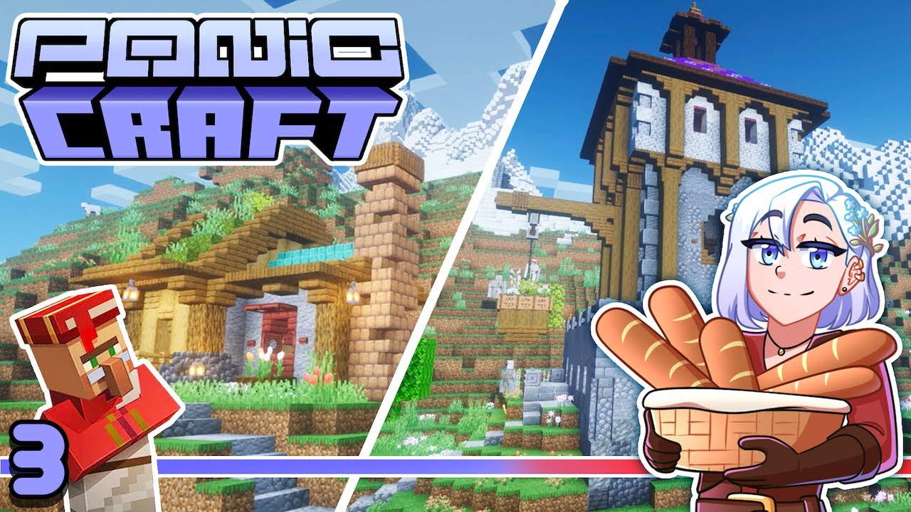 PanicCraft - IT TAKES A VILLAGER! | Minecraft Singleplayer Survival 1.19