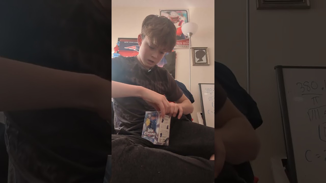 Baseball pack Opening from Topps Chrome 2025 day 1
