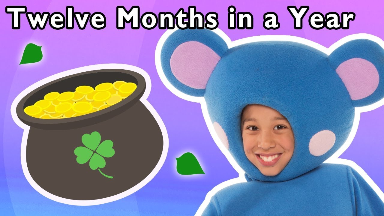 Twelve Months In a Year + More | HAPPY NEW YEAR SONG | Mother Goose Club Phonics Songs