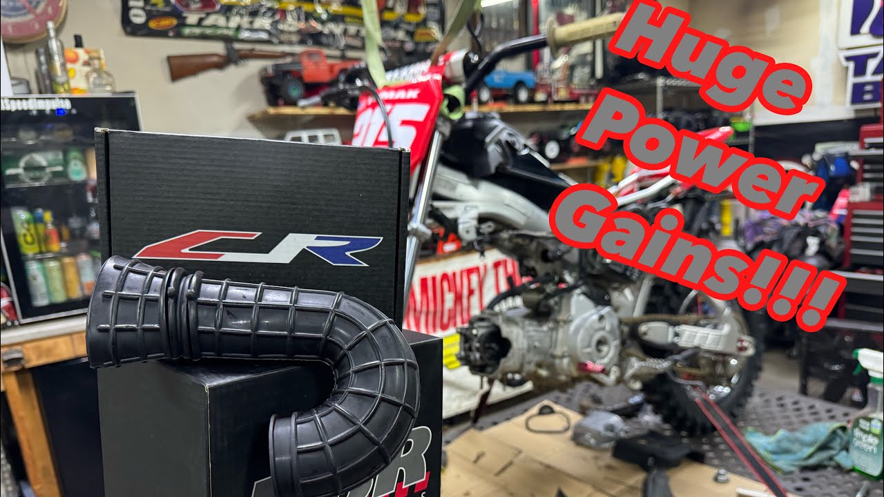 Crf110 BBR Big Bore 132 Install+CJR Goodies+Decha