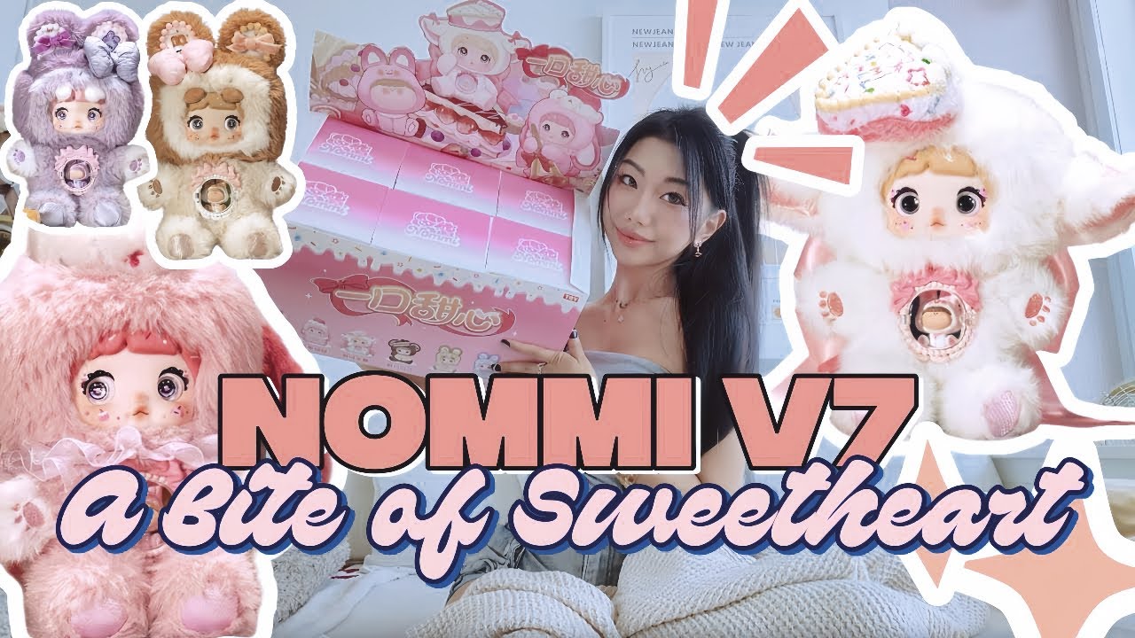 Unboxing the Entire Nommi V7 Dessert Series 🍰 | A Bite of Sweetheart Blind Box Set!