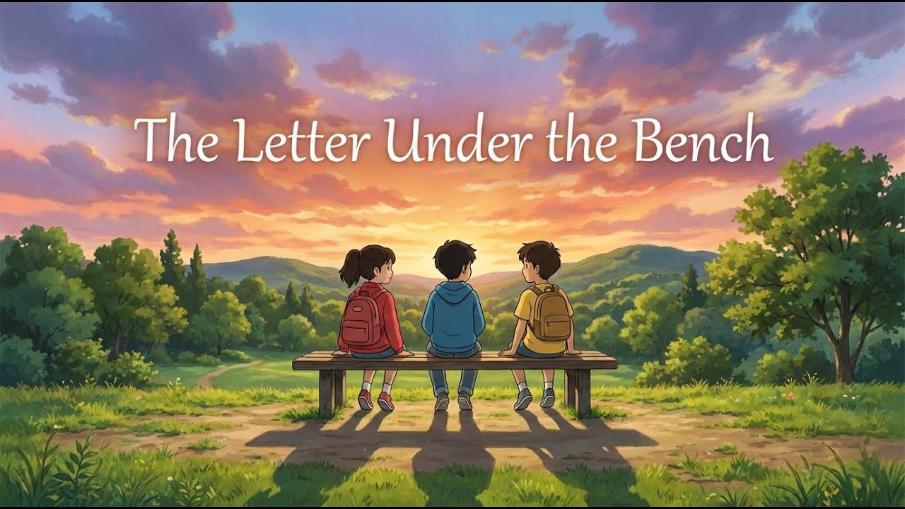 The Letter Under the Bench 🌙 | A Heartwarming Bedtime Friendship Story | PillowTaleTime