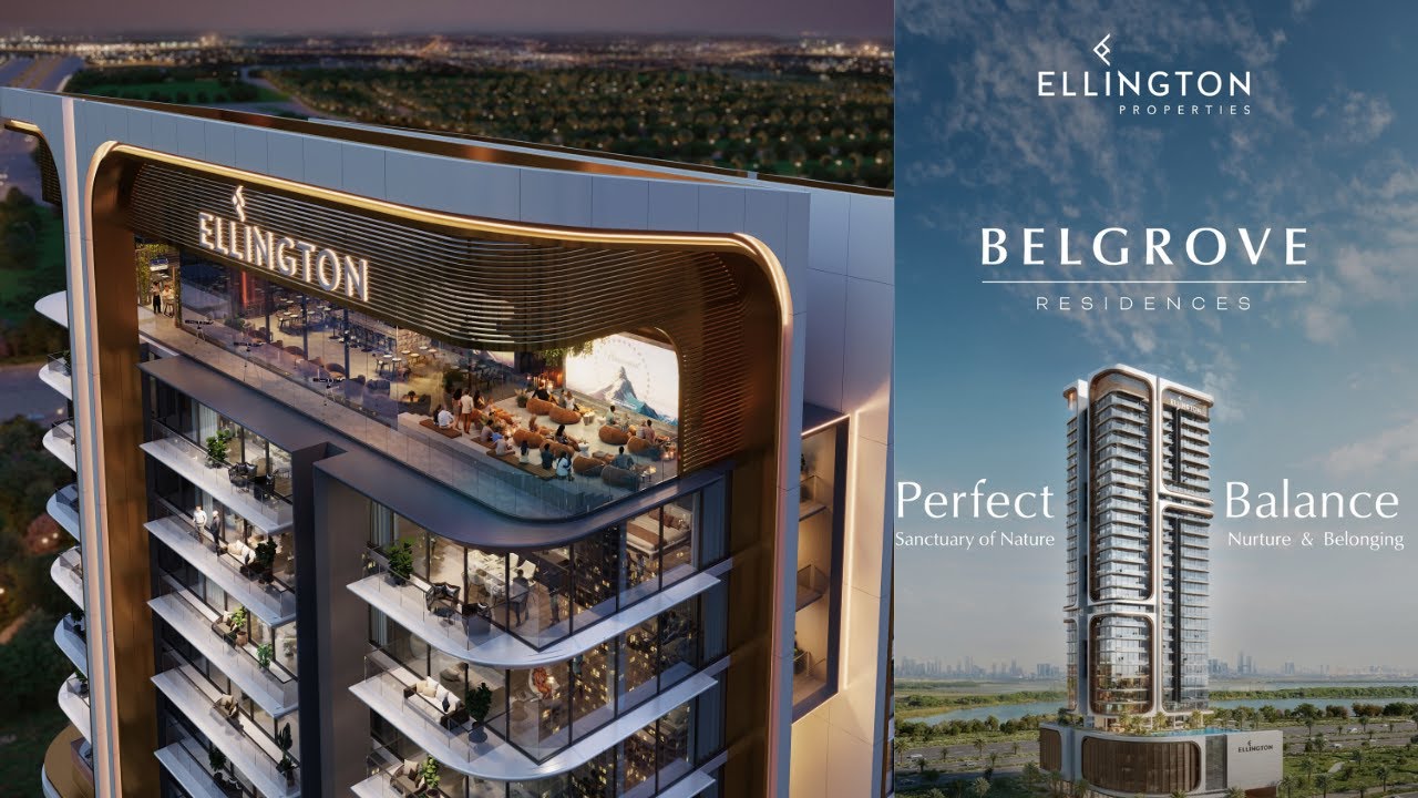 BELGROVE RESIDENCES от Ellington Properties. Прекрасные апартаменты рядом с Мейданом и центром Ду...