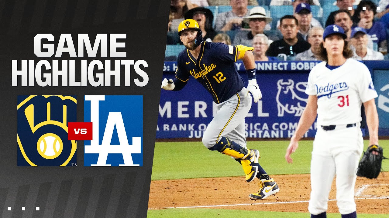 Brewers vs. Dodgers Game Highlights (7/5/24) | MLB Highlights