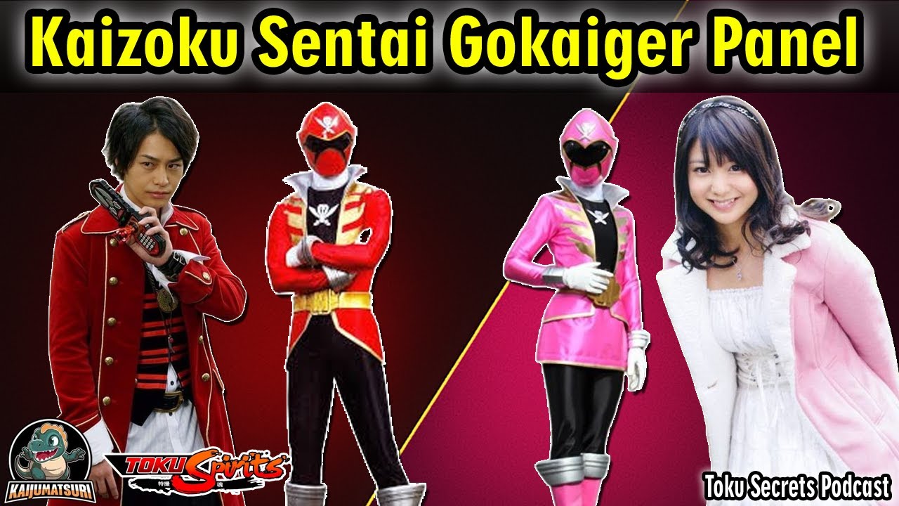 Kaizoku Sentai Gokaiger Panel with Ryota Ozawa & Yui Koike at Kaiju Matsuri 2025
