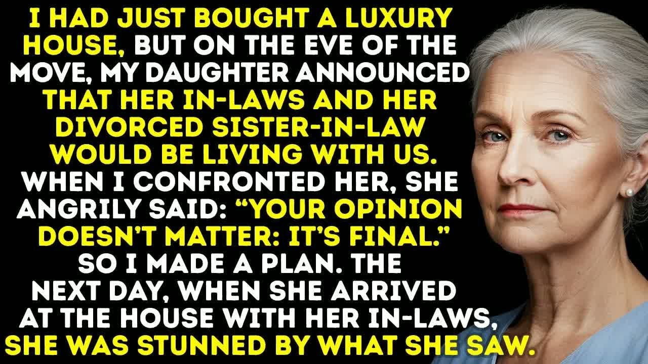 I Had Just Bought A Luxury House, But The Day Before Moving In, My Daughter Announced That Her...