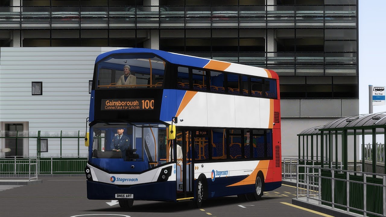 OMSI 2 - Lincolnshire V2 - Route 100 - Wrightbus Streetdeck