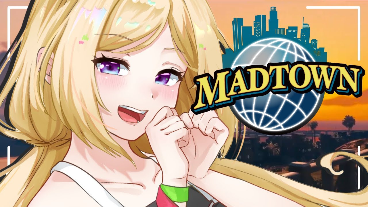 【GTA5│MAD TOWN】ついに上陸！マッドタウンいってみるよ！【アキロゼ/ホロライブ】
