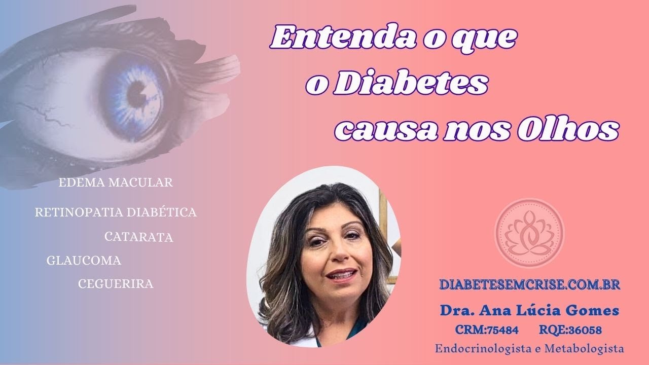 Entenda o que o Diabetes causa nos Olhos