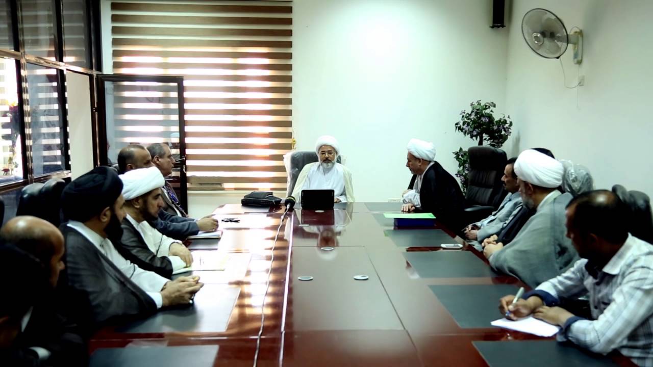 مناقشة في كلية الفقه جامعة الكوفة