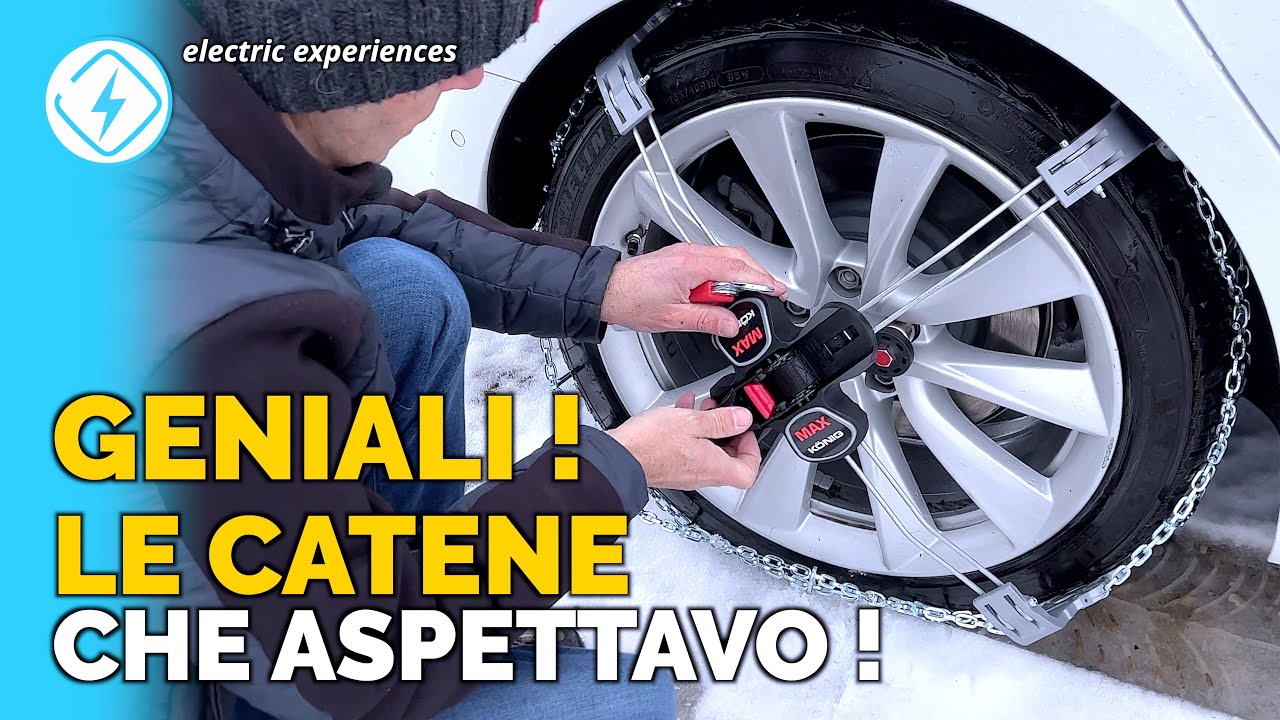 König K-Summit MAX | Le Catene da NEVE esterne sviluppate per le Auto Elettriche !