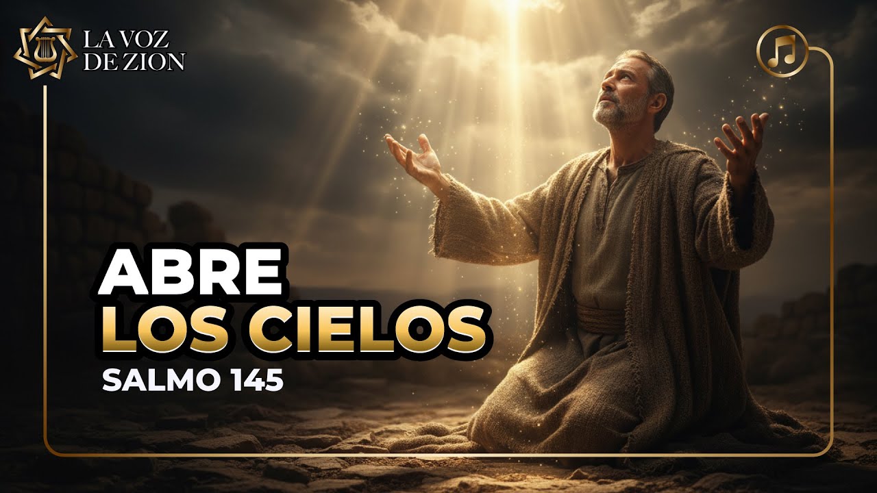 💰 Dios ABRIRÁ Su Tesoro: El Salmo 145 de Prosperidad (Español - Hebreo) 🇮🇱
