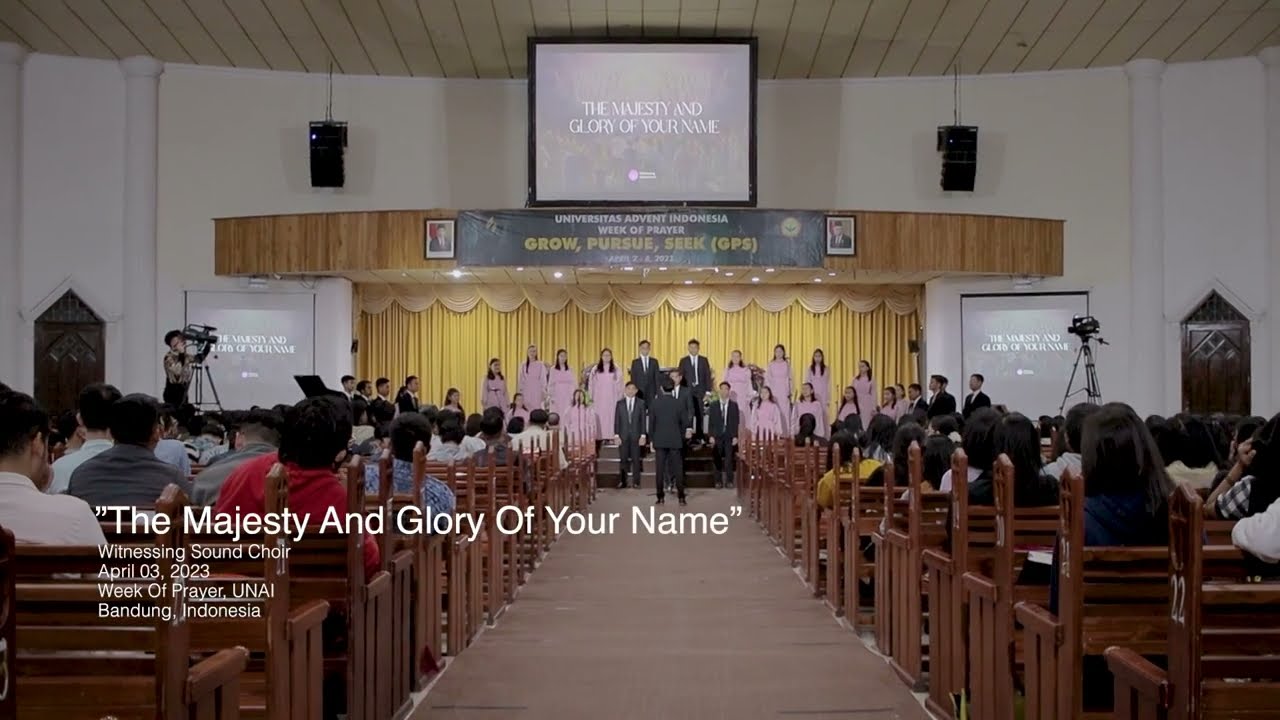 The Majesty And Glory Of Your Name | Witnessing Sound Choir