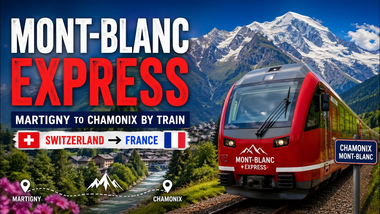 Mont-Blanc Express: Martigny to Chamonix by Train - Switzerland to France