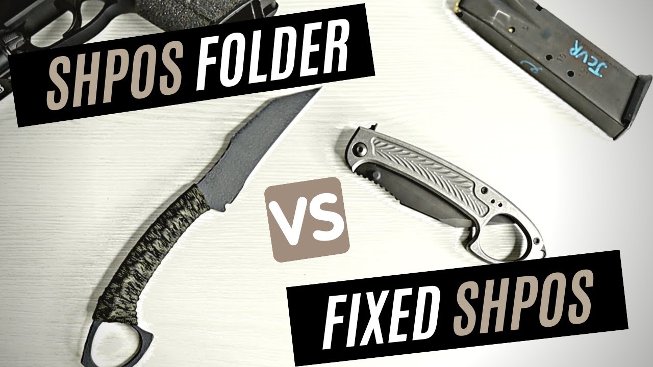 Half Faced Blades SHPOS Gen2 Folder VS Fixed SHPOS (Comparison)