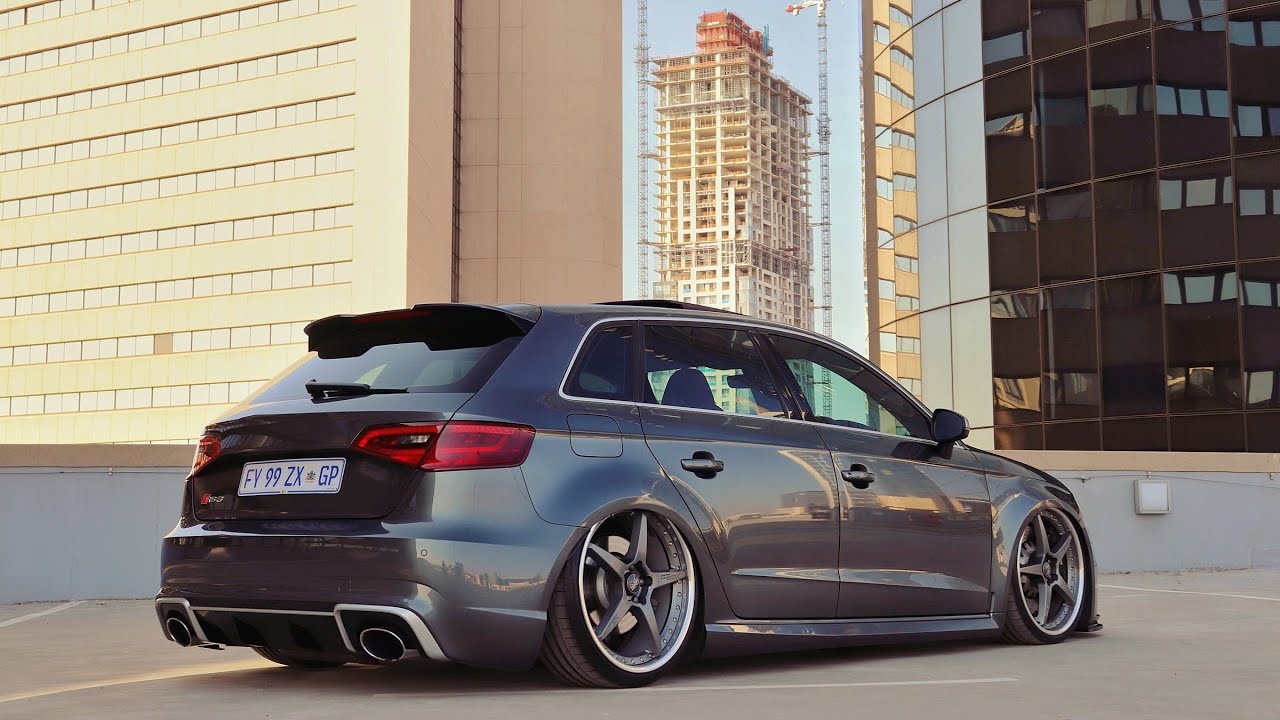 Bagged Audi AIRS3 - Airlift Performance