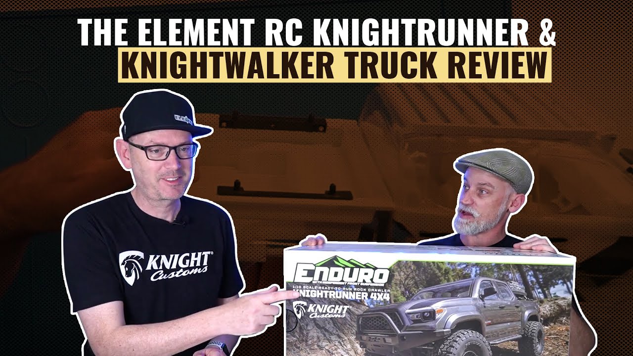 The Element R/C Knightrunner & Knightwalker Truck with James Knight of Knight Customs | #askhearns