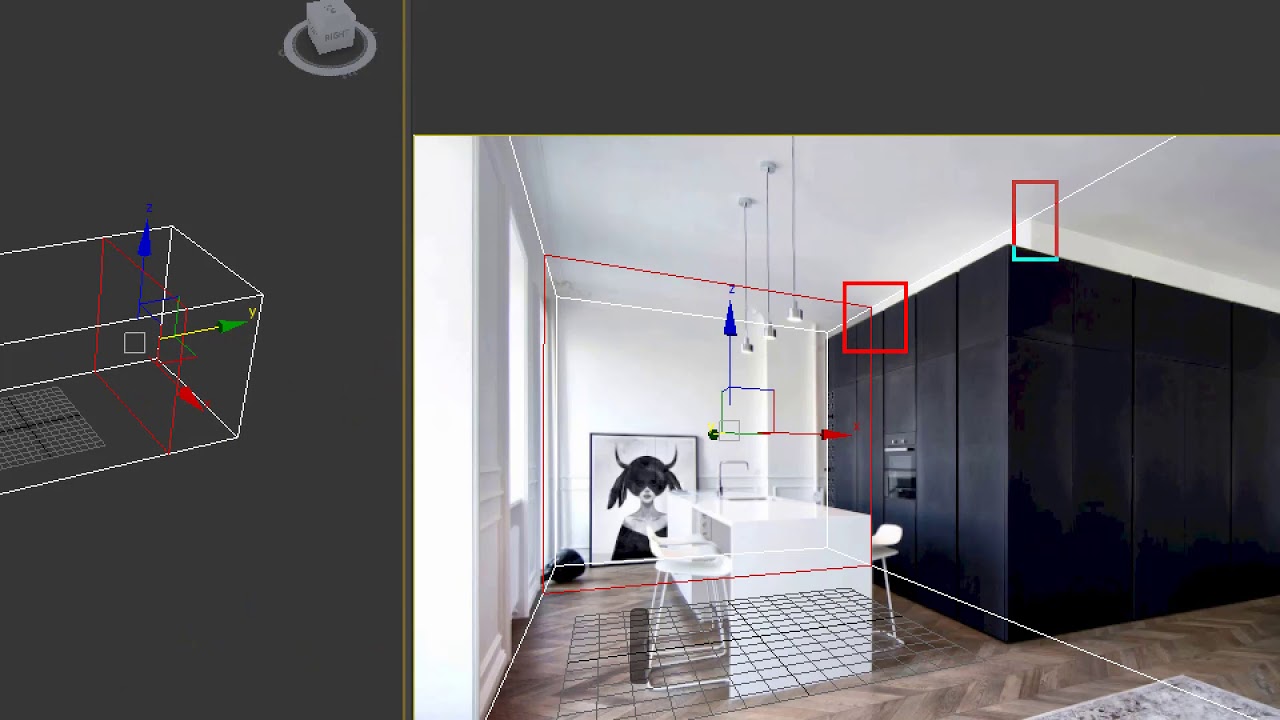 Hướng dẫn Cover công trình bằng phương pháp Perspective Match trong 3Dmax
