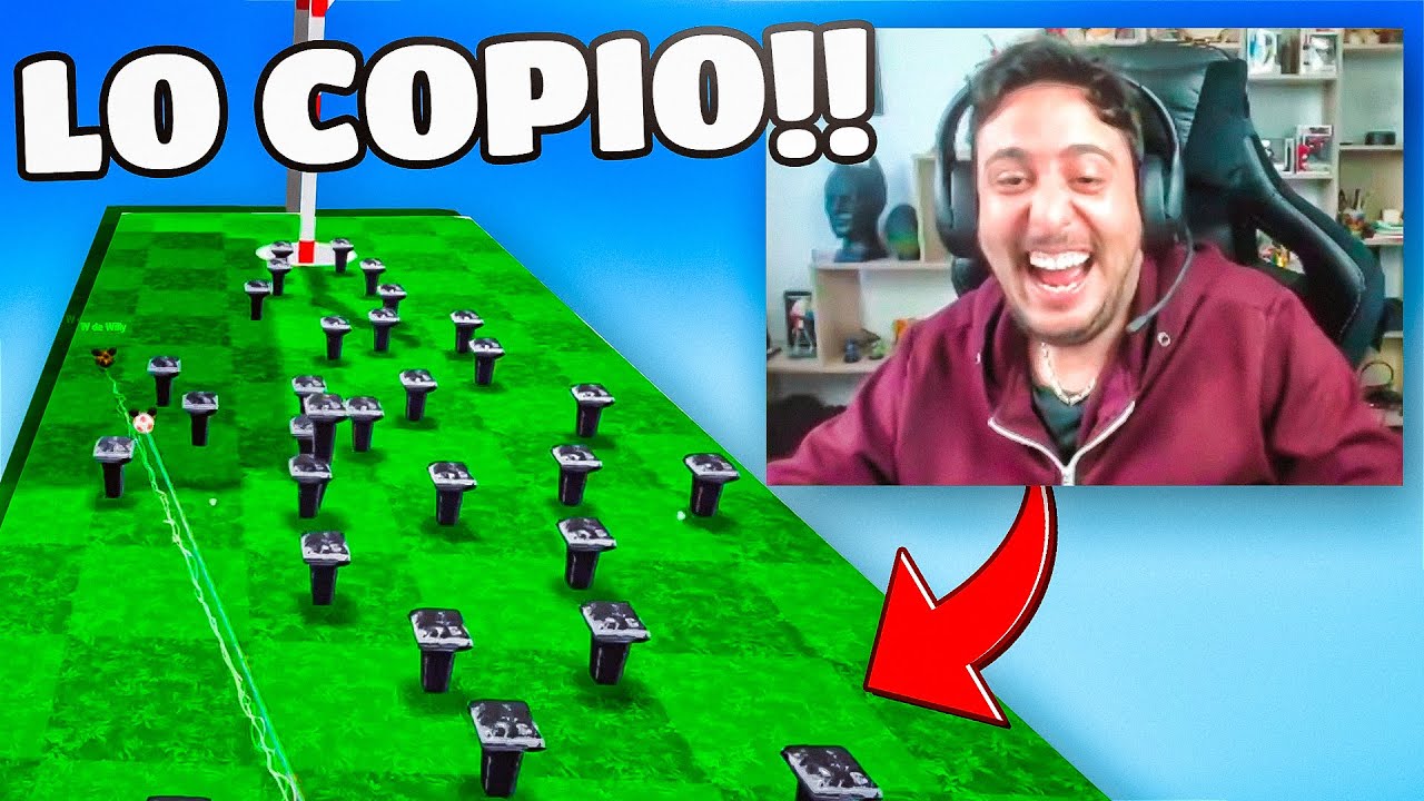 LE COPIO LA ESTELA Y ME SALE MEJOR A MI JAJA! GOLF IT!