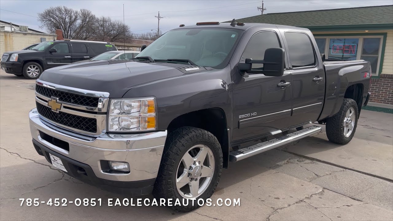 (SOLD) 2011 CHEVY SILVERADO 2500HD LTZ DURAMAX DIESEL LML @EAGLE CARE AUTOS