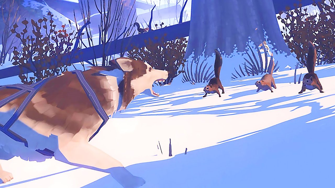 A Dog Sled Survival Game where everything wants you Dead | RED LANTERN