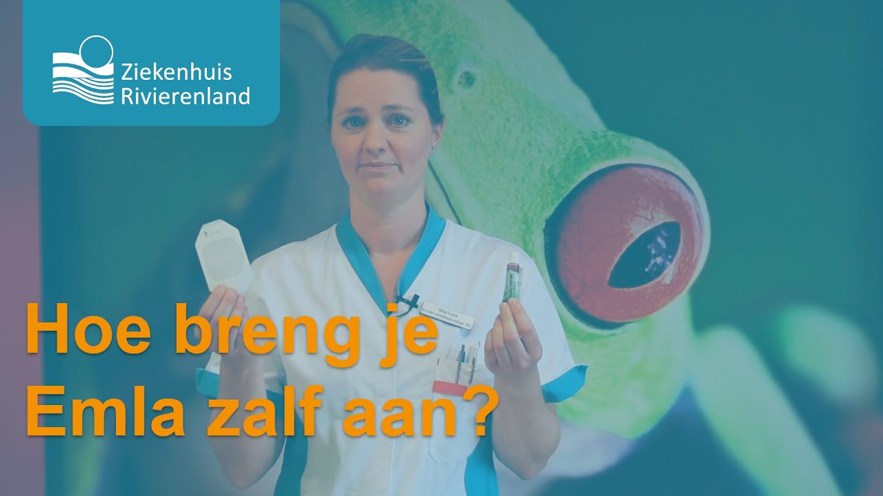 Afdeling Kind & Jeugd - Hoe breng je Emla zalf aan?