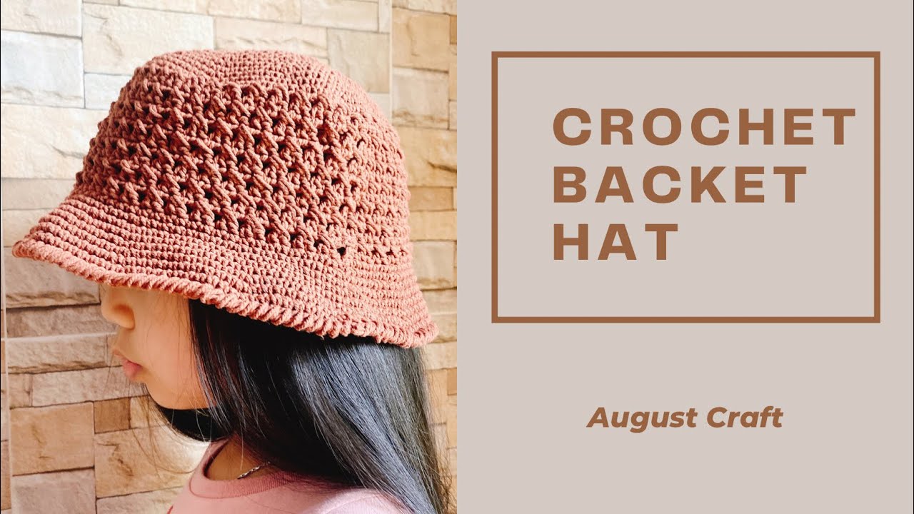 Crochet Bucket hat Pattern free | How to Crochet Hat for summer ☀️☀️ step by step