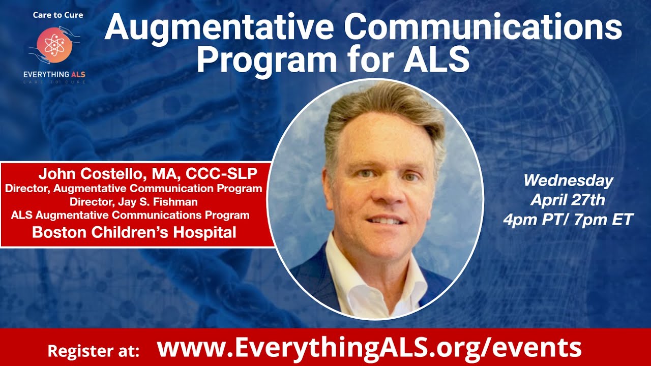 Augmentative Communications Program for ALS