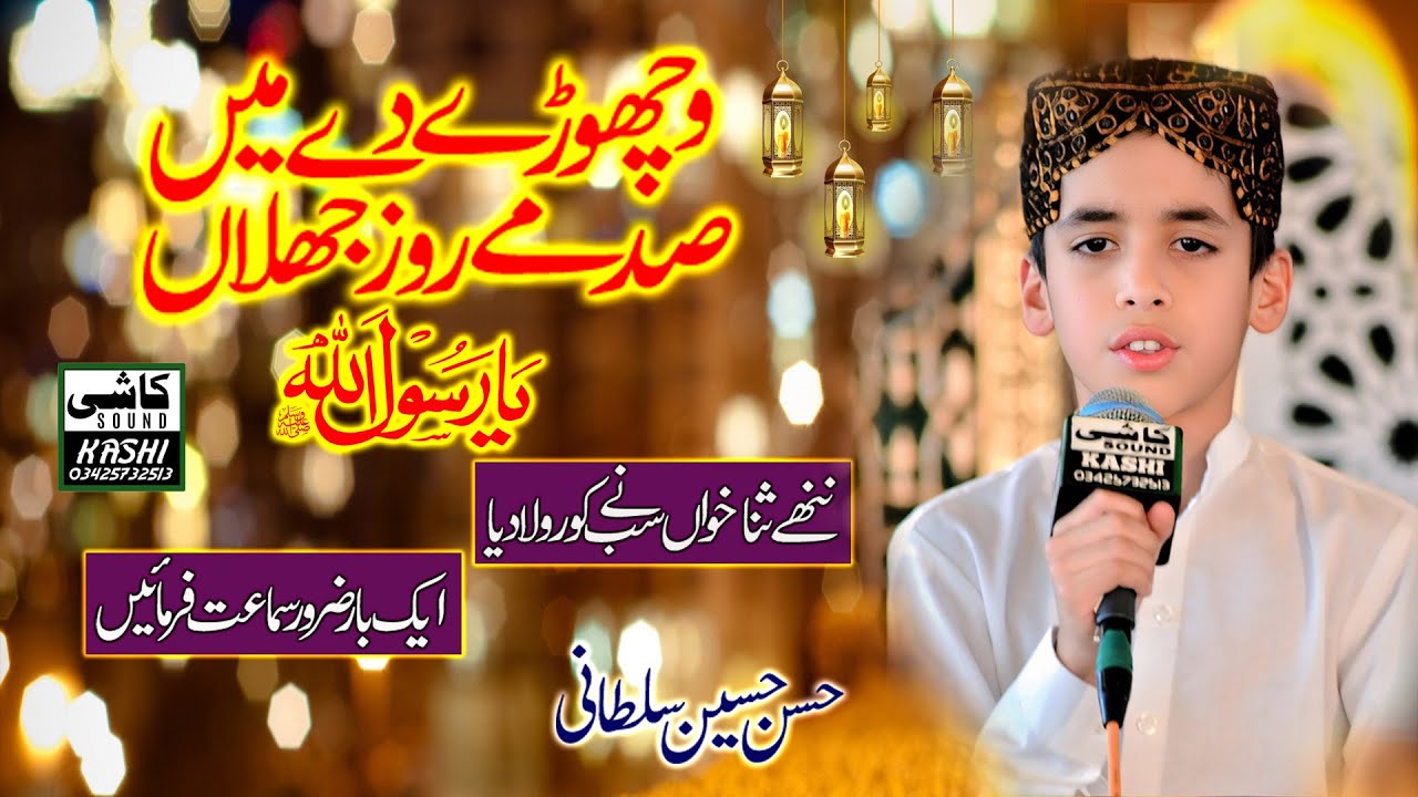 Wichory De main sadme Roz jhalan Ya Rasool Allah (s.a.w) By Hasan Hussain Sultani (New Nat 2026)