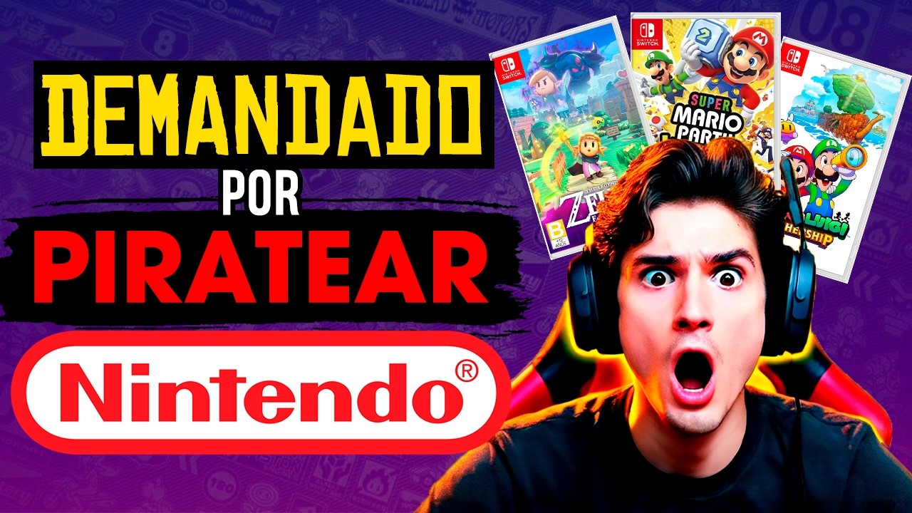 El Jugador que fue DEMANDADO por PIRATEAR NINTENDO