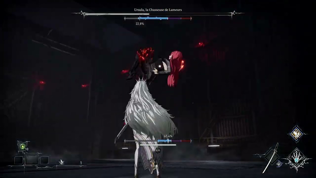 AI Limit - Ng+ Ursula with Eurêka parry no damage boss fight