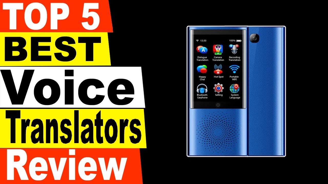 TOP 5 Best Voice Translators Review 2021