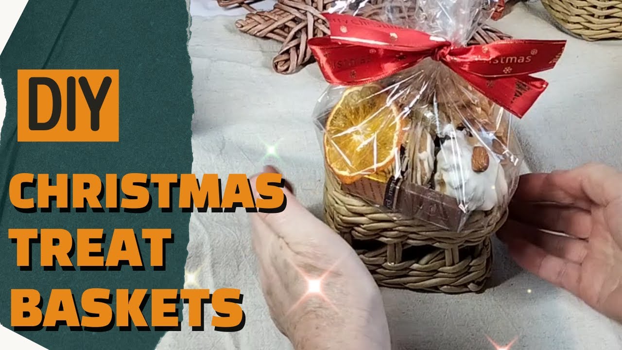 DIY Christmas Gift Baskets | Handwoven & Food-Safe