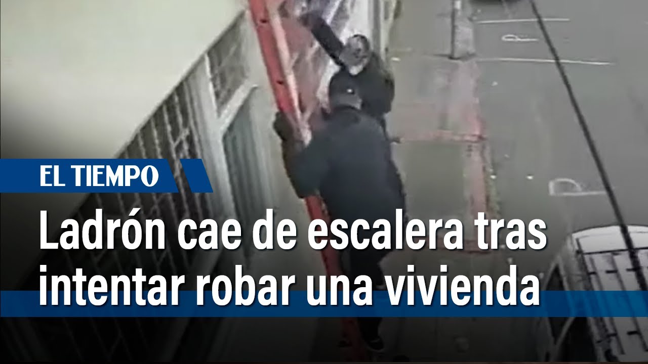 Ladrón cae de escalera tras intentar robar una vivienda en San Antonio | El Tiempo