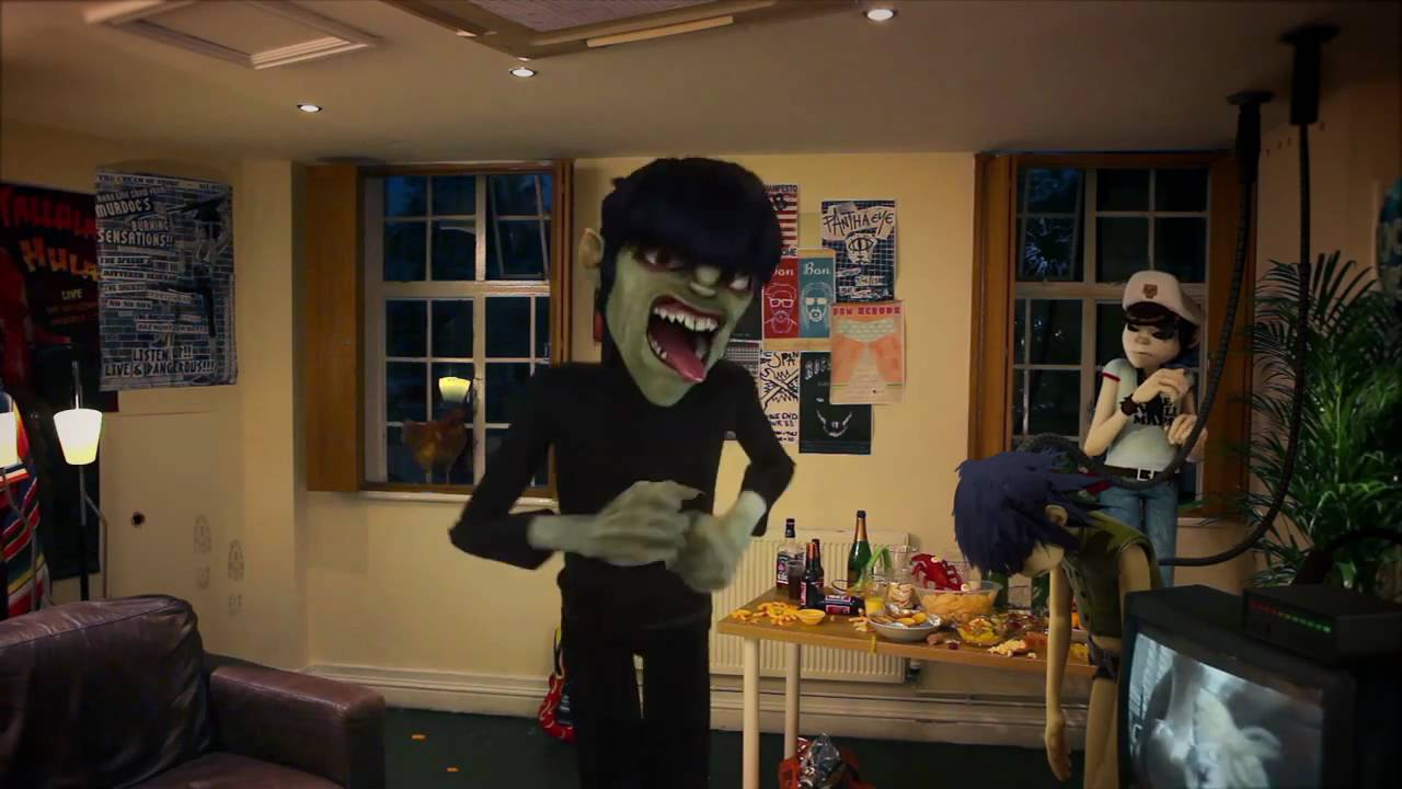 Gorillaz - Раздевалка - Часть 2 HD